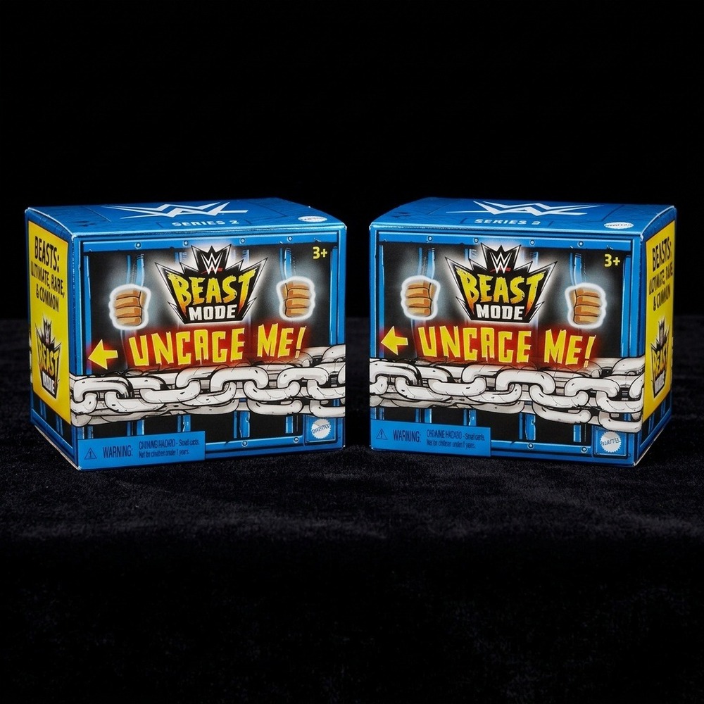 Mattel WWE Beast Mode Series 2 Mystery Blind Box Action Figures Lot 2 Sealed